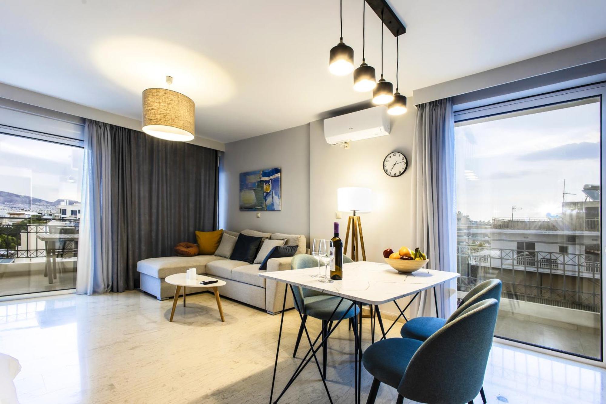 Lis153 By Smart Cozy Suites - Top Floors With Amazing City View - Available 24Hr Atene Esterno foto