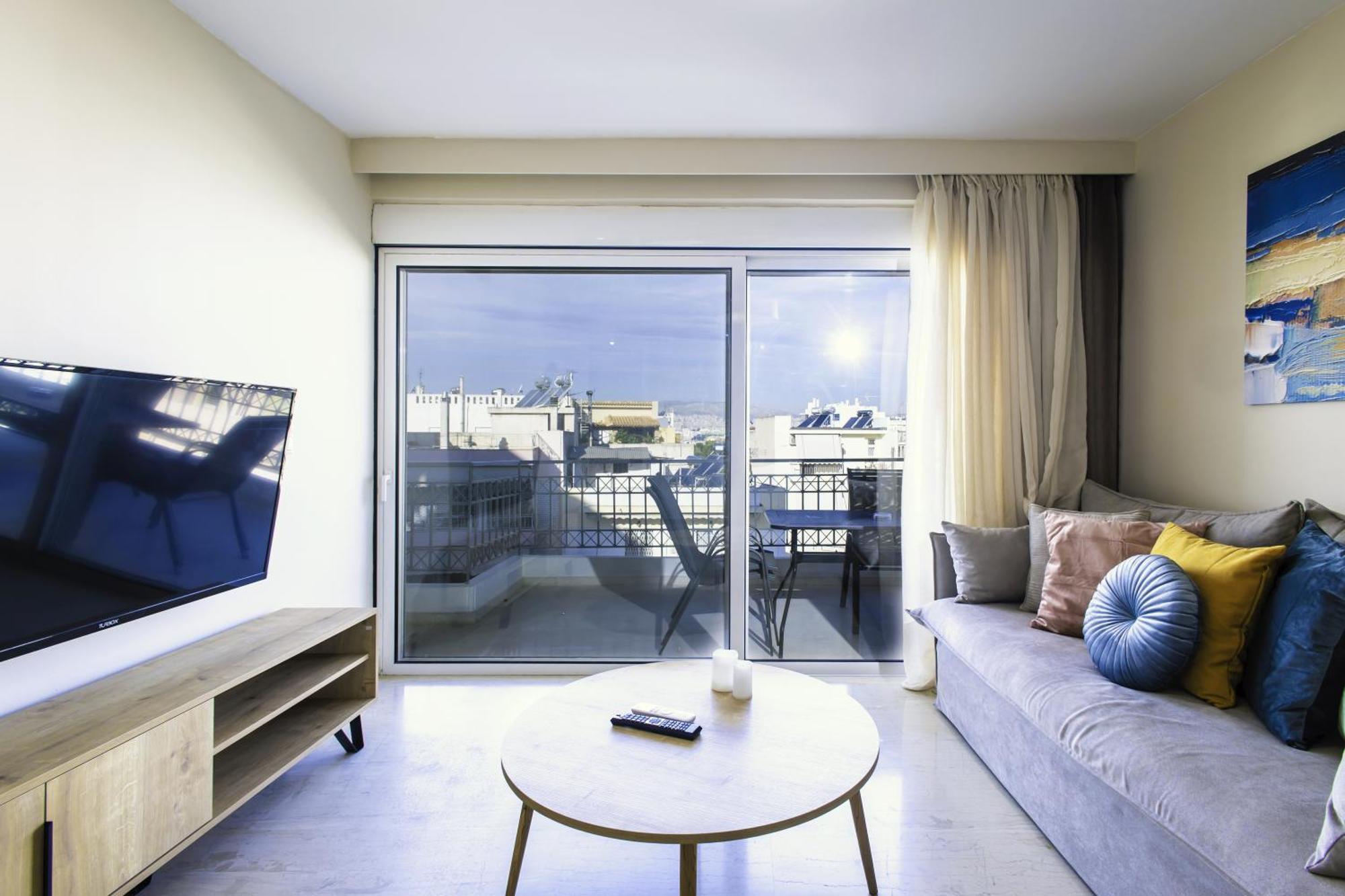 Lis153 By Smart Cozy Suites - Top Floors With Amazing City View - Available 24Hr Atene Esterno foto